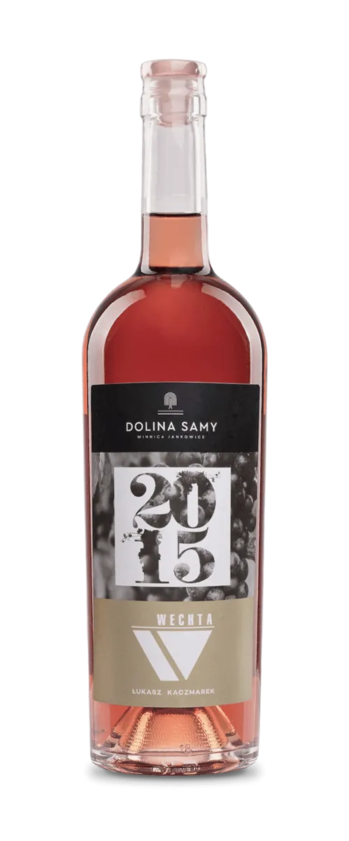 Personalizowane wino — projekt graficzny etykiety